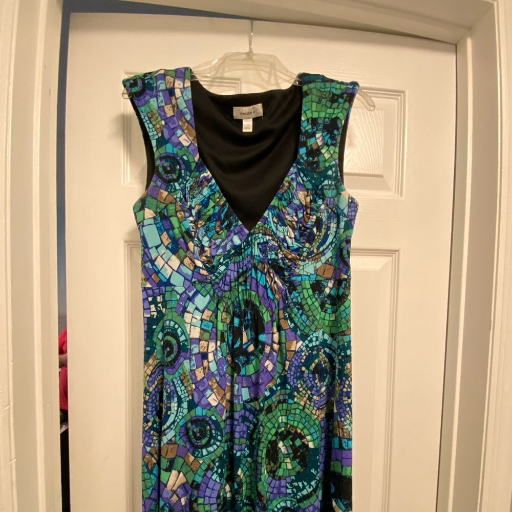 Dress Barn Geometric Aline Dress